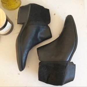 Faux Heel Ankle Bootie